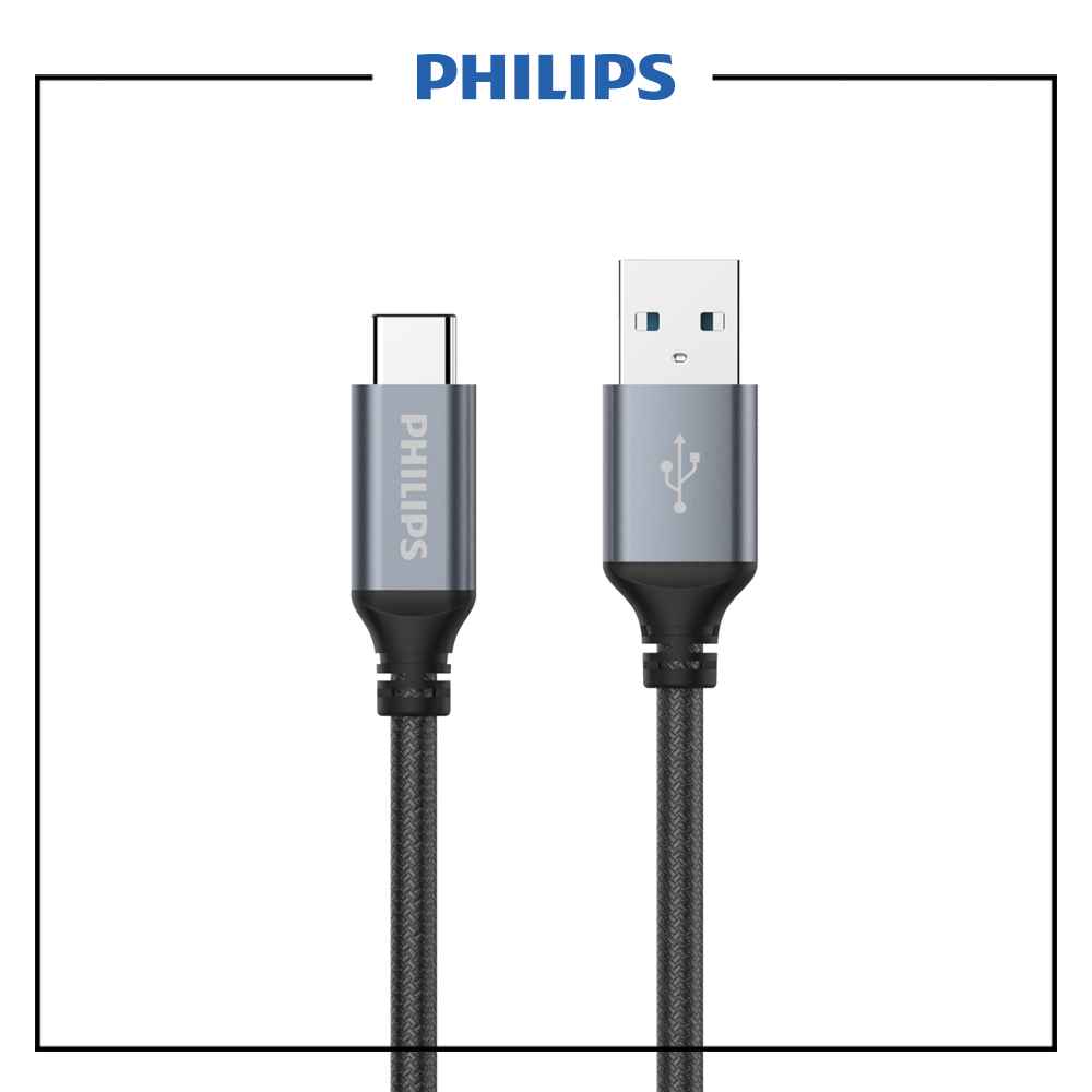 PHILIPS KABEL DATA / KABEL CHARGER USB-A TO USB-C DLC4530AB